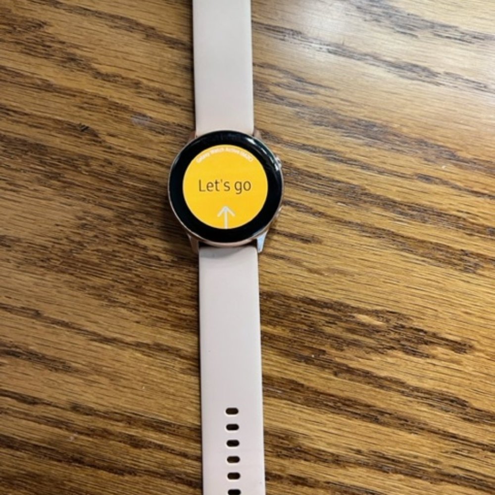 SAMSUNG Galaxy Watch Active - Bluetooth Smart Watch (40mm) Rose Gold